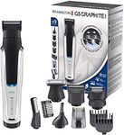 Remington G5 Graphite Series Personal Groomer Hair Trimmer | 9-in-1 All-in-One Grooming Kit | Self-Sharpening Graphite Coated Blades | Dual Adjustable Comb | Mini Foil Shaver | TST Precision Trimmer | Body Groomer | Waterproof | 90-Minute Cordless Runtime