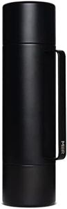 MiiR, Tomo 33 oz Stainless Steel Double-Wall Vacuum Insulated Tumbler with 2 8 oz Sipping Mugs, Black