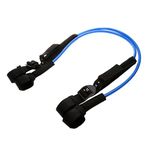 Menolana 2Pcs TPU Windsurfing Harness Line Adjustable 22-28" Or 28-34" Accessory, Blue, 28-34 inch