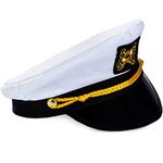 Captain Hat - Yacht Boat Sailing Fishing Captains Cap Funny Party Hats