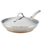 Anolon 77711 Nouvelle Copper Skillet Set, Stainless Steel