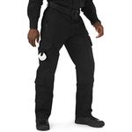 5.11 Tactical Men's Taclite EMS EMT Responder Uniform Pants, Teflon Finish, Style 74363, Black, 32W-32L