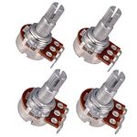 MYADDICTION Long Split Shaft Guitar Bass Volume Tone Control Pots Potentiometer 500K Musical Instruments & Gear | Guitars & Basses | Parts & Accessories | Guitar Parts | Knobs, Jacks, Switches