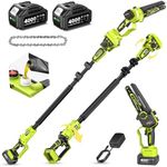 Supstable 2-in-1 Cordless Pole Saw 