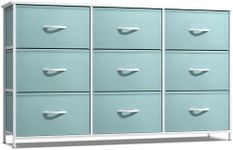 Sorbus Kids Dresser with 9 Drawers - Storage Unit Organizer Chest for Clothes - Bedroom, Kids Room, Nursery, & Closet