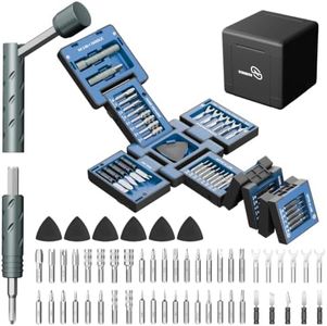 STREBITO Precision Screwdriver Set for Electronics Repair 55 in 1 (Black)