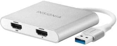 Insignia USB 3.0 to Dual HDMI with 