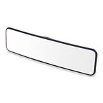 SkycropHD Car Rear View Mirror, Clip on Interior Rearview Mirror Panoramic Wide Angle to Eliminate Blind Spots – Convex, White