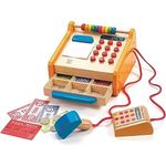 Hape Checkout Register Kid's Wooden Pretend Play Set