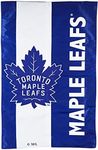 Team Sports America Toronto Maple Leafs Outdoor Safe Double-Sided Embroidered Logo Applique House Flag, 28 x 44 inches