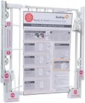 Safety 1st Ready To Instal Everywhere Gate, White