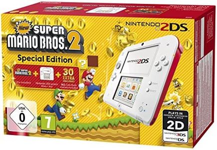Nintendo 2DS blanc-rouge + New Super Mario Bros. 2