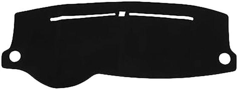 VekAuto Car Dashboard Cover Mat Compatible for Kia Rio 2017-2021, Protective Polyester Black Center Console Interior Trim Dash Board Mat