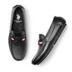 U.S. POLO ASSN. Mens Anton Black Drivers - (UK9) (UK10) (2FD24908Z01)