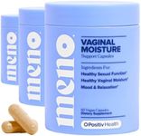 O Positiv MENO Vaginal Moisture Support Capsules – OBGYN-Formulated to Support Healthy Vaginal Moisture, Mood & Relaxation – Hormone-Free with Maca & Fenugreek Seed – 30 Servings (Pack of 3)