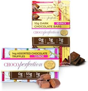 ChocoPerfection Sugar Free Dark Chocolate Bars - Keto Assorted Truffles