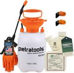 Mesotrione 4SC Bundle with HD101 and Gloves - PetraMax Weed Killer Bundle - Pre and Post Emergent Weed Killer for Lawn and Turf Grasses - 8oz