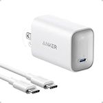 Anker Nano Charger, 100W Foldable MacBook Charger for iPhone Series, and All USB C Devices, 6ft USB-C Cable Included, Compatible with MagSafe