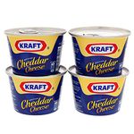 Kraft Cheddar Cheese, 4 x 190 g