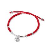 tqyzkh Bell Bracelets for Women,Protection Bracelet for Women Men 925 Sterling Silver Bell Charm Red String Handmade Bracelets Bangles Adjustable Jewelry Gifts, adjustable from approximately 5.91 to