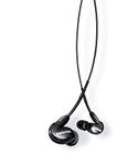 Shure Earphone, Black, (SE215-K-A)