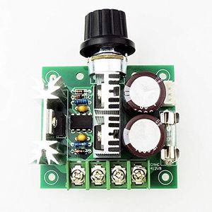 Greartisan 12V-40V 10A DC Motor Speed Controller PWM Variable Speed Regulator Governor Switch CCMHCN with Speed Control Knob