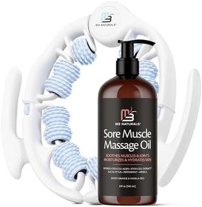 Arnica Sore Muscle Massage Oil and Massager Kit | Relaxing Post-Workout Recovery Duo for Sore Arms, Joints, Legs Cramps, and Lymphatic Drainage, Fast-Acting Formula, 8 fl oz by M3