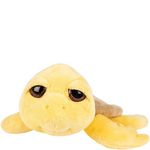 Suki Gifts, Medium Neptune Turtle, 24cm, Yellow Plush Toy, 14475