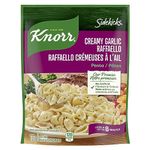 Knorr Sidekicks Pasta Side Dish for a quick meal that's easy to prepare Creamy Garlic Raffaello without artificial flavours 137 g (Pack of 8)