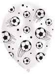 Amscan 27.5 cm Football Balloon Party Accessory, Pack of 6