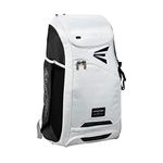 EASTON JEN SCHRO Edition Softball Catchers Bat and Equipment Backpack | 2021 | White | Female Inspiration Lining | Vented Main Gear Compartment | 2 Bats Sleeves | Side Leg Guard Pockets | E700CBP