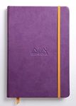 Rhodia Webnotebook RHODIARAMA-Violet LIG Stationery A5 Ivory 192 Pages 90 g Ferm. élast.