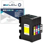 LCL Compatible for Sublimation Ink SG500 SG1000 PRINTAN Dink High Yield (4-Pack, Black Cyan Magenta Yellow) for Sawgrass Virtuoso SG500 SG1000