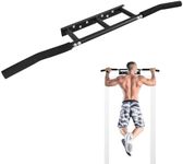 ATENTO Pull Up Bar for Doorway, Wall Mounted Multifunctional Chin Up Bar, Multi-Grip Strength Hanging Bar, Max Load 400LBS for Door Workout Bar, Indoor Pullup Bars Body Fitness Trainer for Home