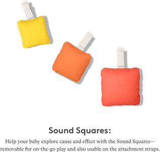 LOVEVERY Play Gym – Baby Activity Mat with Developmental Toys