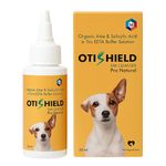 Medfly Otishield Ear Cleanser for Dog and Cat - Wax, Odor & Itch Relief | Pet's Natural Ear Cleanser - Aloe Vera & Salicylic Acid | Safe pH-Balanced Formula