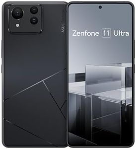 ASUS Zenfone 11 Ultra, UK Official, Eternal Black, 12GB RAM 256GB Storage, Snapdragon 8 Gen 3, 6.78 Inch AMOLED 144Hz, 50MP Gimbal Camera