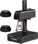 ComMarker Fiber Laser Engraver, B4 MAX Fiber Laser Cutter Desktop Handheld, Laser Engraving Marking Machine Compatible LightBurn for Metal, Stainless Steel, Sliver, Jewelry