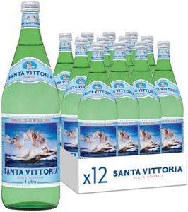 Santa Vittoria Italian Sparkling Mineral Water, 12 x 1000 ml