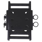 Black Adjustable height mounting towball coupling drop plate bracket Land Rover 4x4 3500kg Tow Hitch Drop Plate 2 Pin 270mm Towbar Towing Trailer