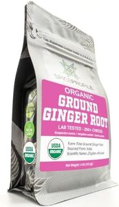 Spice Profile Organic Ground Ginger | 4 oz | Lab Tested