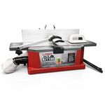 Lumberjack Bench Planer 1100W 6 Inch Wood Planer Woodworking Machines with Adjustable Fence & Dust Bag, Cutting Width 153mm Depth 3mm Planer Thicknesser Jointer.
