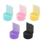 5pcs Thumb Rest Pad for Clarinet/Oboe, Silicone Clarinet Thumb Rest Colored Thumb Rest Cushion Protector for Most Clarinets Oboes (5 Colors)