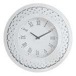 ACME Furniture Lantana Wall Clock, Mirrored