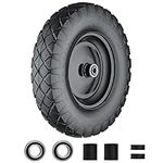 Wheelbarrow Tires 4.80/4.00-8 Flat 