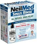 NeilMed Sinus Rinse, Premixed 50 Sachets