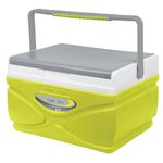 Pinnacle's Chiller Ice Box 4.5 L : Prudence Small Ice Cube Box for Travelling | Keep Cold Upto 24 Hours |Fits 6 Cans |Cooler Box for Drinks | Ice Cooler Box for Car | Medical Purpose |BPA Free (Lime)