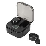 ASHATA TOZO T6 True Wireless Earbuds 5.3 Earbuds with Wireless Charging Case, IPX8 Waterproof, Touch Control, Built-in Microphone, Premium Deep Bass, Black