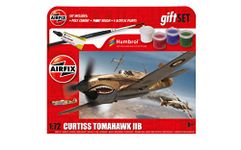 Airfix Hanging Model Aircraft Kits - Curtiss Tomahawk IIB Model Building Set, 1:72 Scale Model Plane Kit for Adults & Kids 8+ - Aircraft Models Military Gifts for Men to Build, Skill Lvl. 1