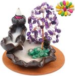 Ceramic Waterfall Incense Burner, M